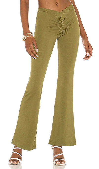 Shop Miaou Elvis Pant In Olive