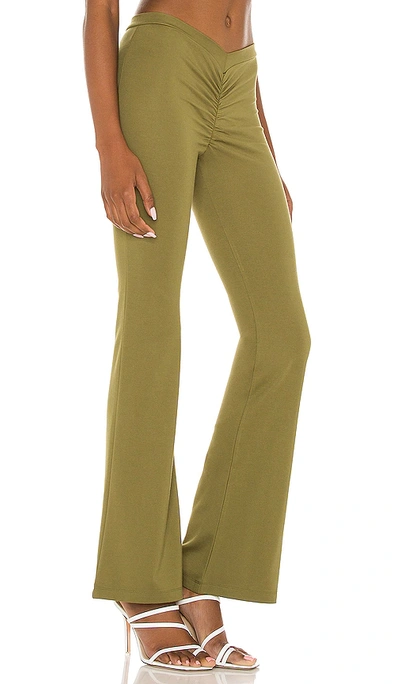 Shop Miaou Elvis Pant In Olive