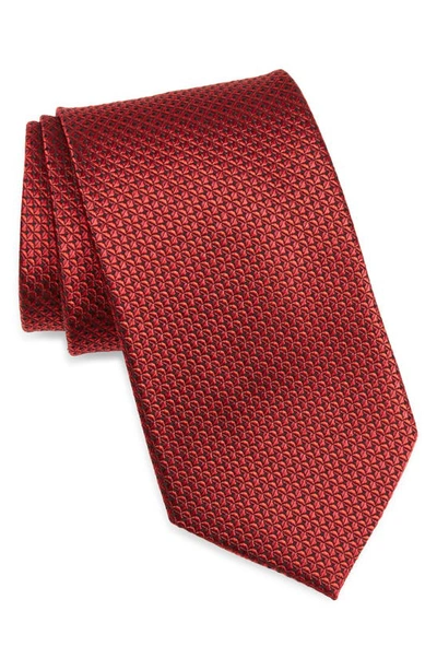 Shop Nordstrom Solid Silk Tie In Red