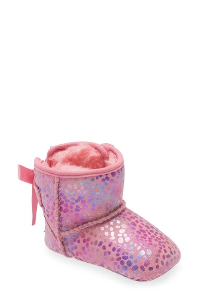 Shop Ugg (r) Jesse Bow Ii Bootie In Pink Rose Sparkle Suede