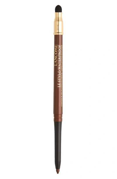 Shop Lancôme Le Stylo Waterproof Long Lasting Eyeliner In 04 Bronze Rich