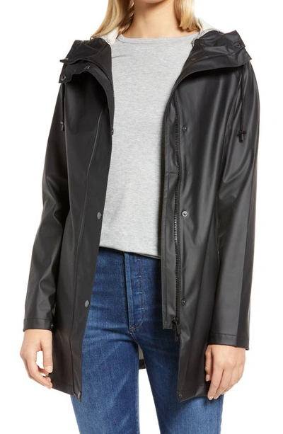 Shop Ilse Jacobsen Raincoat In Black