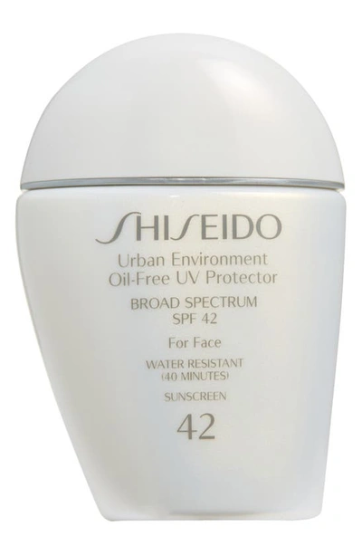 Shop Shiseido Urban Environment Oil-free Uv Protector Spf 42 Sunscreen, 1.01 oz