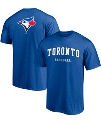 Shop Fanatics Men's Big And Tall Royal Toronto Blue Jays City Arch T-shirt