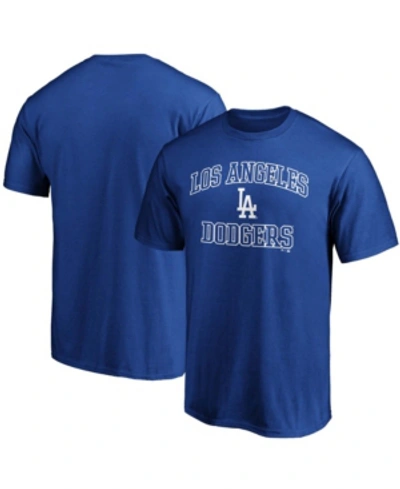Shop Fanatics Men's Royal Los Angeles Dodgers Heart Soul T-shirt