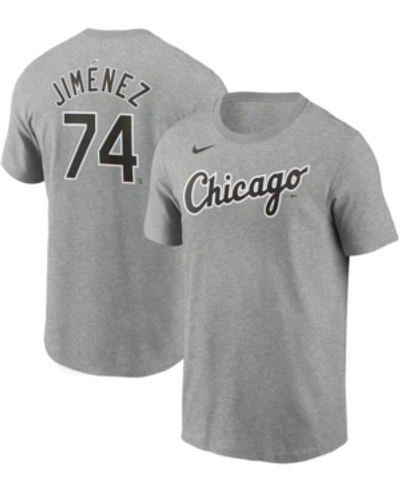 Shop Nike Men's Heather Gray Chicago White Sox Name Number T-shirt