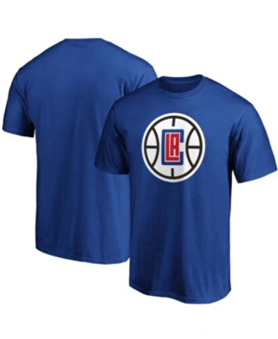 Fanatics Men's Royal La Clippers Primary Team Logo T-shirt In Royal