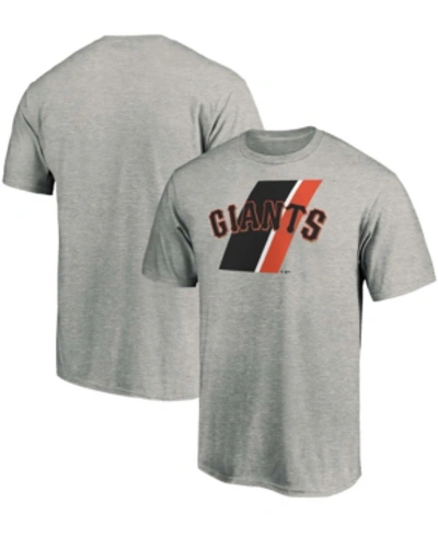 Shop Fanatics Men's Heathered Gray San Francisco Giants Prep Squad T-shirt In Heather Gray