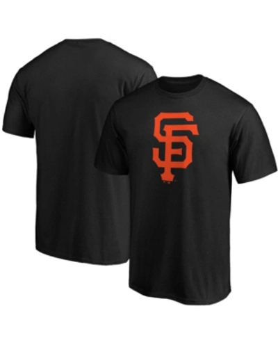 Shop Fanatics Men's Black San Francisco Giants Official Logo T-shirt