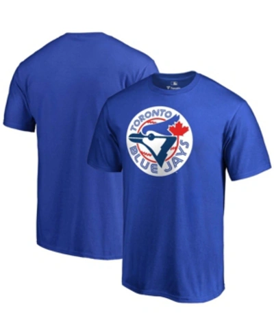 Shop Fanatics Men's Royal Toronto Blue Jays Huntington T-shirt