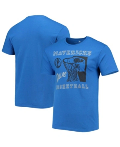 Shop Junk Food Men's Blue Dallas Mavericks Slam Dunk T-shirt