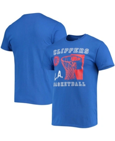 Shop Junk Food Men's Royal La Clippers Slam Dunk T-shirt