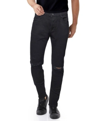 Shop X-ray Men's Stretch 5 Pocket Ultra Skinny Jeans In Jet Black