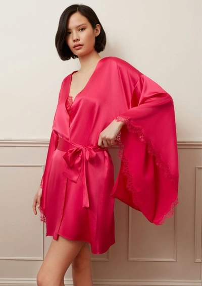 Shop Gilda & Pearl Marilyn Robe In French Rose