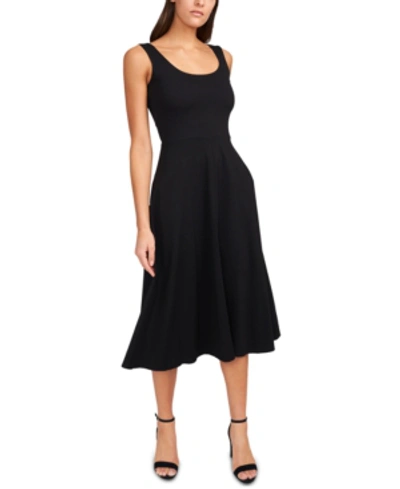 Shop Msk Petite Pullover Dress In Black