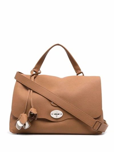 Shop Zanellato Postina Tote Bag In Nude