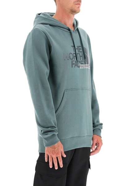 The North Face Pixel Logo Print Hoodie In Multi-colored | ModeSens