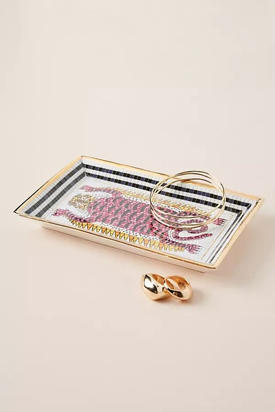 Anthropologie Darcy Trinket Dish In Pink