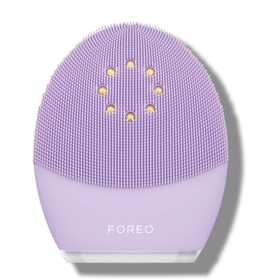 Shop Foreo Luna 3 Plus Thermo-facial Brush With Microcurrent - Sensitive Skin