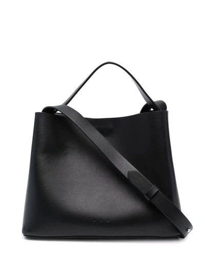 Shop Aesther Ekme Small Sac Tote Bag In Schwarz