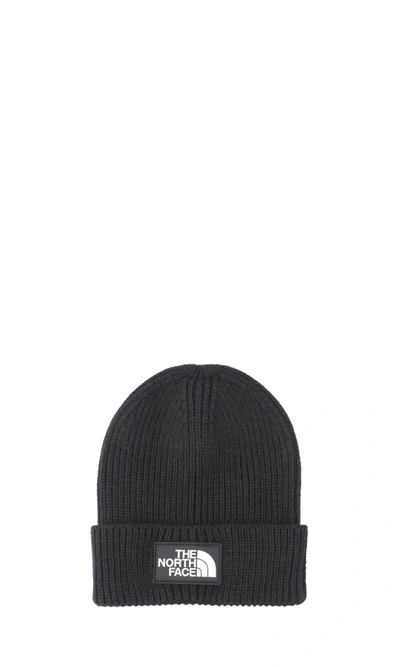 Shop The North Face Logo Beanie In Black