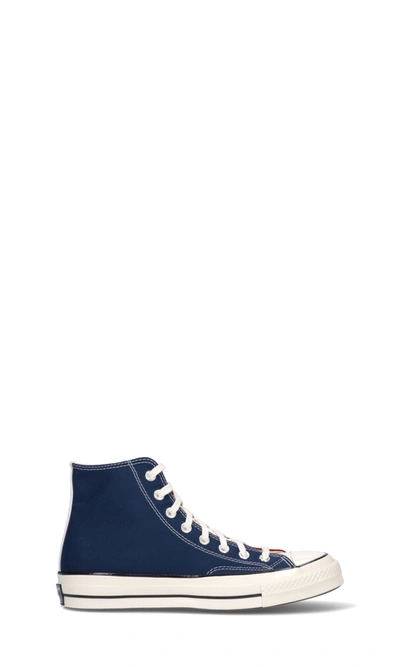 Shop Converse "chuck 70" Bicolor High-top Sneakers In Blue