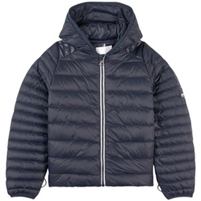 Aigle Kids Navy Puffer Jacket ModeSens