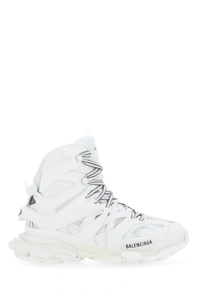 Shop Balenciaga Track Hike Sneakers In White