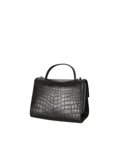 Shop Alexander Mcqueen The Story Leather Bag In Black