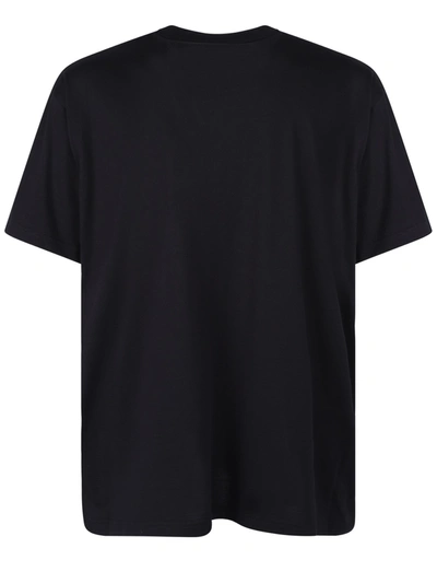 Shop Burberry Cotton T-shirt In Black