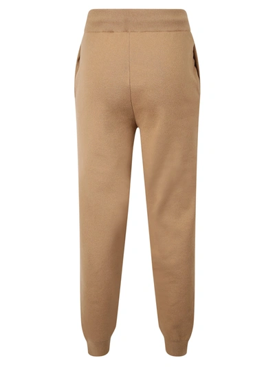 Shop Burberry Jogging Trousers In Brown