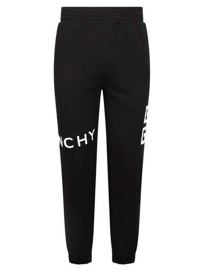 Shop Givenchy Cotton Trousers In Black