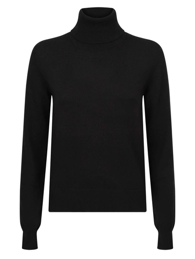 Shop Maison Margiela Wool Sweater In Black