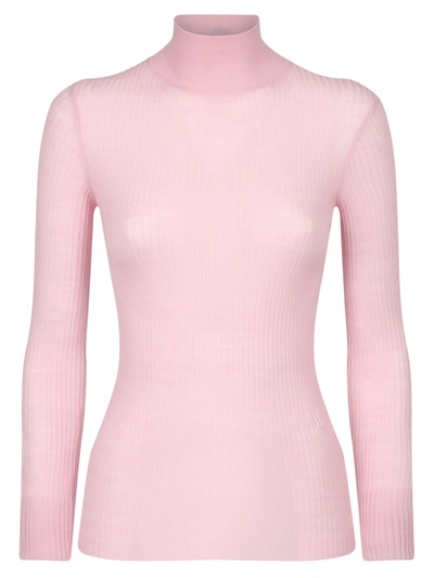 Shop Nanushka Merino Wool Sweater In Pink