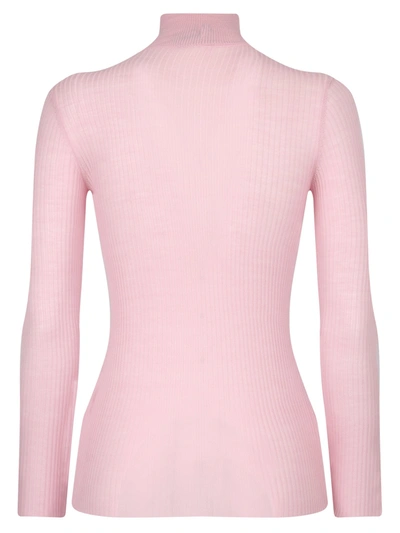 Shop Nanushka Merino Wool Sweater In Pink