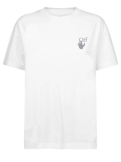 Shop Off-white Cotton T-shirt