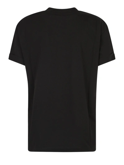 Shop Stella Mccartney Cotton T-shirt In Black