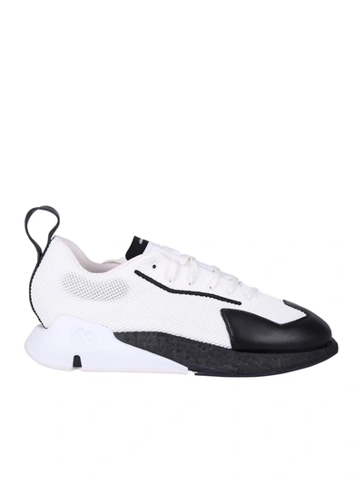 Shop Y-3 Adidas Orisan Mesh Sneakers In White