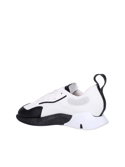 Shop Y-3 Adidas Orisan Mesh Sneakers In White
