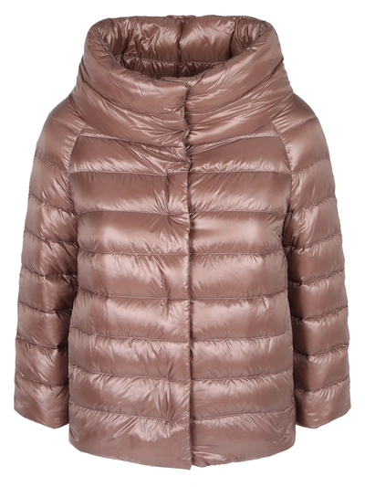Herno Sofia Quilted Down Jacket In Pink