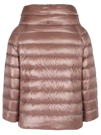 Herno Sofia Quilted Down Jacket In Pink