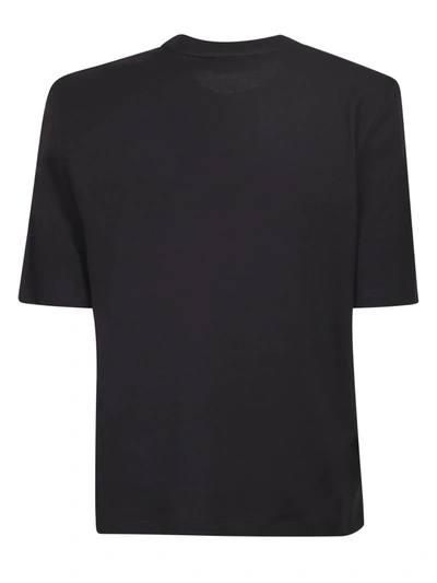 Shop Attico The  Cotton T-shirt In Black