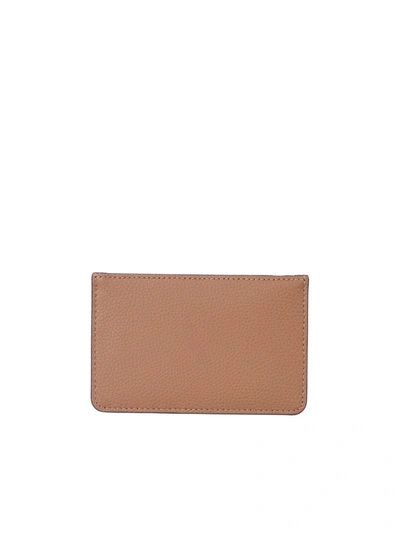 Shop Tory Burch Leather Wallet In Brown