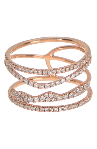 Shop Meira T 14k Rose Gold Amazonite Ring In White