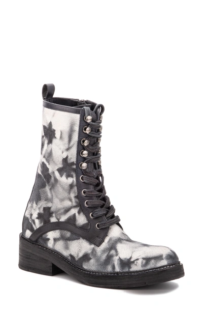 Vintage Foundry Monaris Tie-dye Boot In Black