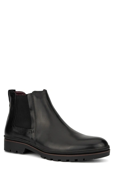 Shop Vintage Foundry Revy Leather Chelsea Boot In Black