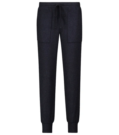 Shop Velvet Judy High-rise Sweatpants In Blue