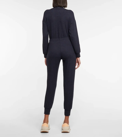 Velvet Judy High-rise Sweatpants In Blue