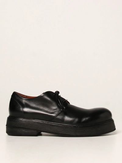 Shop Marsèll Oxford Shoes  Zuccolona Derby Shoes In Calfskin In Black