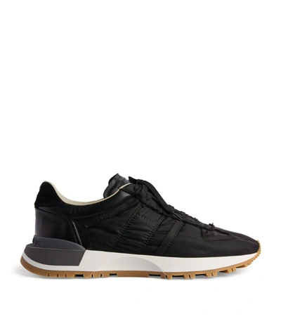 Shop Maison Margiela Runner Sneakers In Black